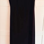 Evan Picone Evan Piconne Long Formal Dress in Black Size 10 NWT Beaded details Photo 0