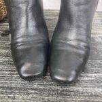 Bandolino  Black Higbee Ankle Strappy Heel Zip Close Bootie Boots Shoes 8 Photo 2