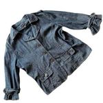 90's D.F.A. New York denim blazer jacket Blue Size XL Photo 0