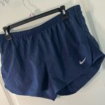 Nike Dri-FIT Dark Navy Blue Artic Print Running Active Wear Shorts Sz Large Photo 0