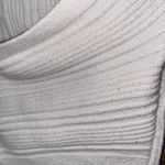 Aerie  Cream Ribbed Kni Short Sleeve Criss-Cross Crop Top Women's Size Small Photo 4