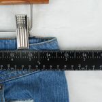 SO  Jeans Womens Juniors 3 Long (29x35.) Light Blue Stretch Flare Low Rise Y2K Photo 5