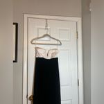 Lovers + Friends  Anais Strapless Gown in Black & White Photo 4