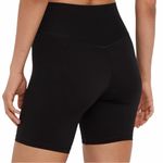 Aerie Black Real Me Extra Crossover 7” Bike Shorts size Medium Photo 2