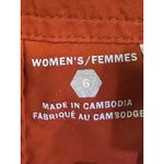 Mountain Hardwear  Women's Orange Cargo‎ Capris Capri Pants Size 6 Outdoor Hiking Photo 7