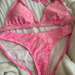 Vineyard Vines shells all over bikini bottom and halter top Photo 3