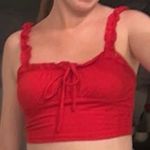 SheIn Ruched Crop Tank Top Photo 1