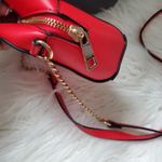 A New Day Red Small Crossbody Chain Accent Purse Bag Photo 2