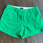 J.Crew  Bright Green Women's Bermudas Photo 0