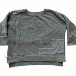 Zadig & Voltaire Zadig Voltaire athina patch OV Patchwork Sweatshirt Zip Size XS Boxy‎ Fit Green Photo 0