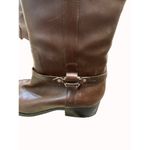 Ralph Lauren  Lauren Marla womens brown leather riding boots shoes Sz-8B SKU 4891 Photo 2