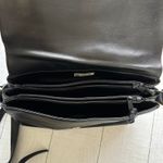 Charter Club  Black Leather Shoulder Bag NWOT Photo 7