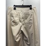 Anthropologie  Maeve Pants Womens 16W Plus Sz Cream The Colette Wide Leg Corduroy Photo 5