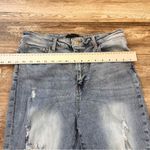 Risen  LOS ANGELES JEANS SIZE 15/32 BLUE DENIM HIGH RISE DISTRESSED JEANS #247 Photo 2