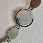 Eikon women silver tone quartz analog wrist watch 21mm mop dial running Photo 6