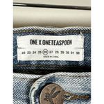 One Teaspoon One x Awesome Baggies Low Waist Relaxed Leg Tapered Jean Ripped 26 Photo 3