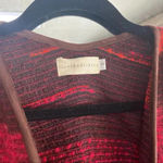 Johnny Was 4Love and Liberty Striped Knit Open Front Poncho Cardigan Photo 2