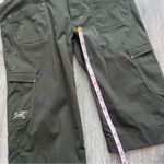Arcteryx green womens below the knee‎ long cargo shorts Y2K Size 4 Photo 1