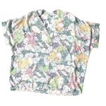 Jodifil Swimsuit Cover Up Medium NWT Dot Flowers Semi Sheer Beach Cruise Islands White Size undefined Photo 5