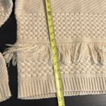 Jack by BB Dakota  Cream Textured Fringe Sweater Photo 1