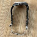 Judith Ripka Ceramic Bracelet Ladies Watch Pearl Dial Crystal Embellishments Photo 6