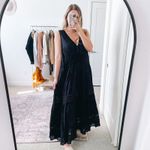 Bleu Rod Beattie  Black India Bazaar Long Maxi Dress Cover Up Photo 3