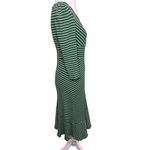 Anthropologie Maeve Maxi Striped Ribbed Knit Maxi Dress Size Small Photo 8
