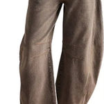 Free People  lucky you mid rise barrel pant Photo 0