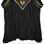 Free People  Dakota Embellished Lace Up Tank Top S Photo 0