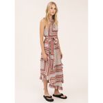 Derek‎ Lam 10 Crosby Dasha Halter Size 4 Red Photo 2