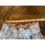 Cotton Art to Wear Cottage Tea Artsy Midi Skirt Women Small Handmade Neutral White Photo 2