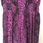 Jay GodFrey Dress Womens 10 Silk Animal Print Party Wedding Guest Cocktail Event Pink Photo 5