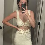 Sabo Skirt White Midi Dress Photo 4