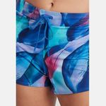 Athleta NWT WAVEBREAK PRINTED SHORT Make A Splash Cool Blue #981552 2X Photo 2