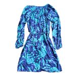 Banana Republic  Blue and Green Midi Dress size 2 Photo 2