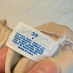 Vintage Lorraine Long Slip Beige USA made Lace trim Size 36 Tan Photo 9