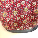 Anthropologie  floral cap sleeve top Photo 3