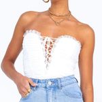 Princess Polly NWOT  Strapless Lace Bodysuit Photo 0