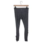 Lululemon Run Turn Around Tight Heathered Black Womens Size 8 Athleisure Running Photo 3