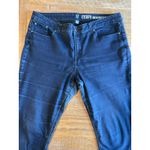 NY&C Curvy Bootcut Dark Wash 16 Denim Women Pants New York and Company Blue Photo 1