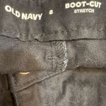 Old Navy  | Black Bootcut Adjustable Waist Dress Pants | Size 8 Photo 6