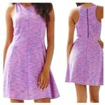 Lilly Pulitzer  Small Cove Flamingo Pink Space Dye Runaround Stretch Dress Mini Photo 10