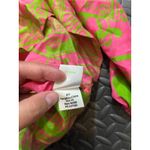 Lilly Pulitzer RARE  Silk Elsa Top Queen of Hearts Pink Green XS‎ Womens Photo 4