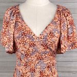 l*space Panama Dress (Lily of the Valley) Wrap Dress Boho Floral-XS Photo 1