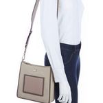 Michael Kors  Gloria oatmeal swing pack crossbody new with tags Photo 3