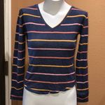 BDG  striped ribbed thermal long sleeve shirt Photo 1