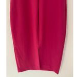 Likely  Gabrielle Sleeveless Bodycon Midi Dress Fuschia Hot Solid Pink 6 EUC Photo 6