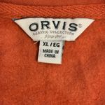 Orvis  Women's V-Neck Long Sleeve Top - Rich Orange Photo 1