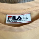 FILA Pastel Orange Sweatshirt Sweater Top Photo 4