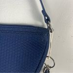 The Sak  Tess Sling Crossbody Adjustable Navy Blue Woven quilted Medium Purse Photo 2